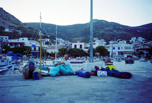 Panoramica della spiaggia di Mesachti